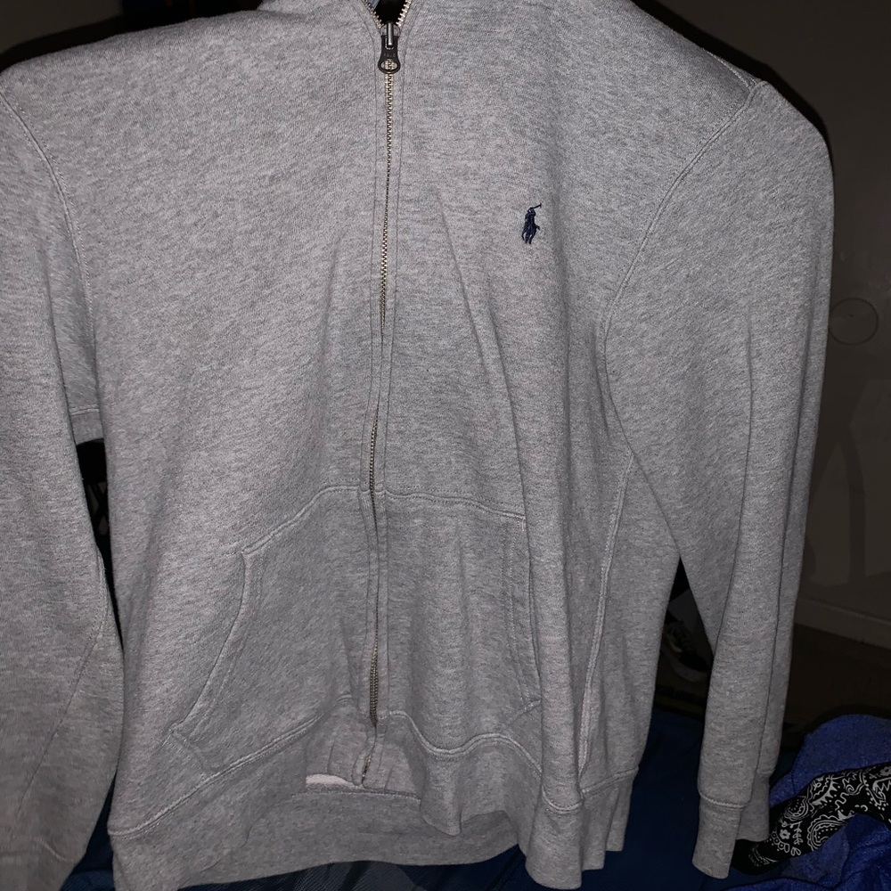 Grey Polo Jacket - Picture 3 of 3